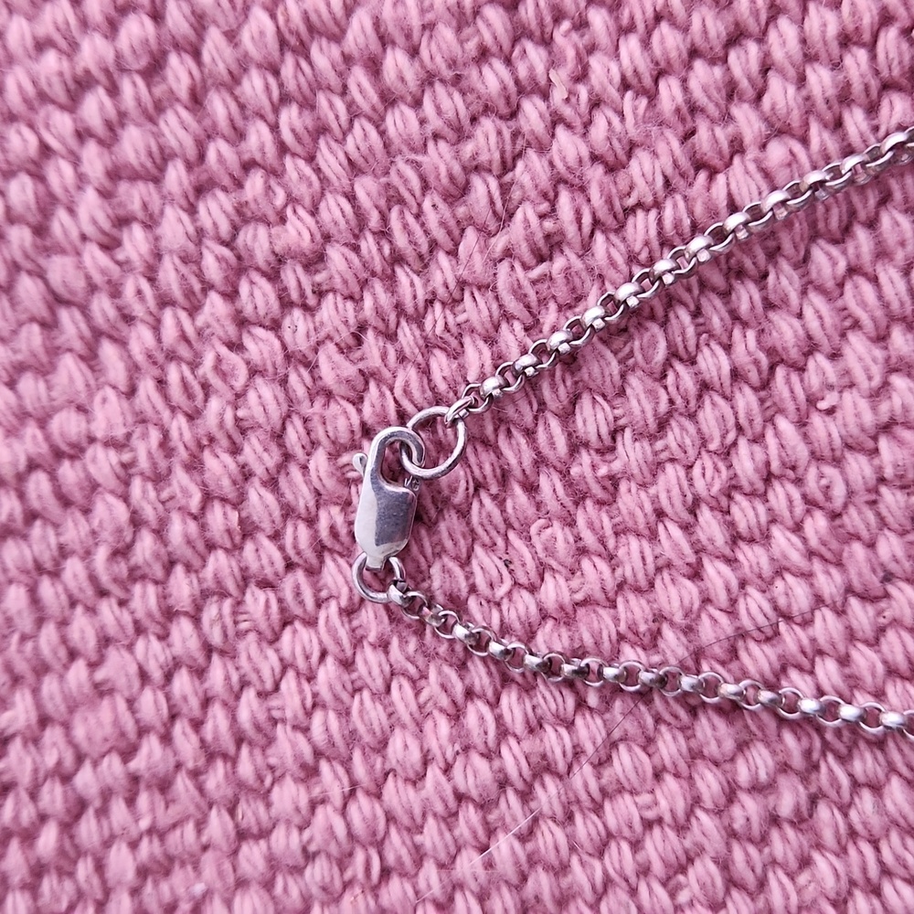 Smallthings Silver Bee Flower Double Pendant Neck… - image 4